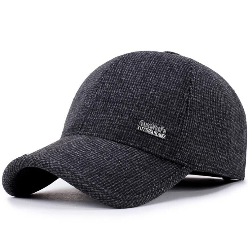 【happy one】BING YUAN HAO XUAN Arrival Winter Spring Autumn Caps With Warm Winter Hat for Men. 