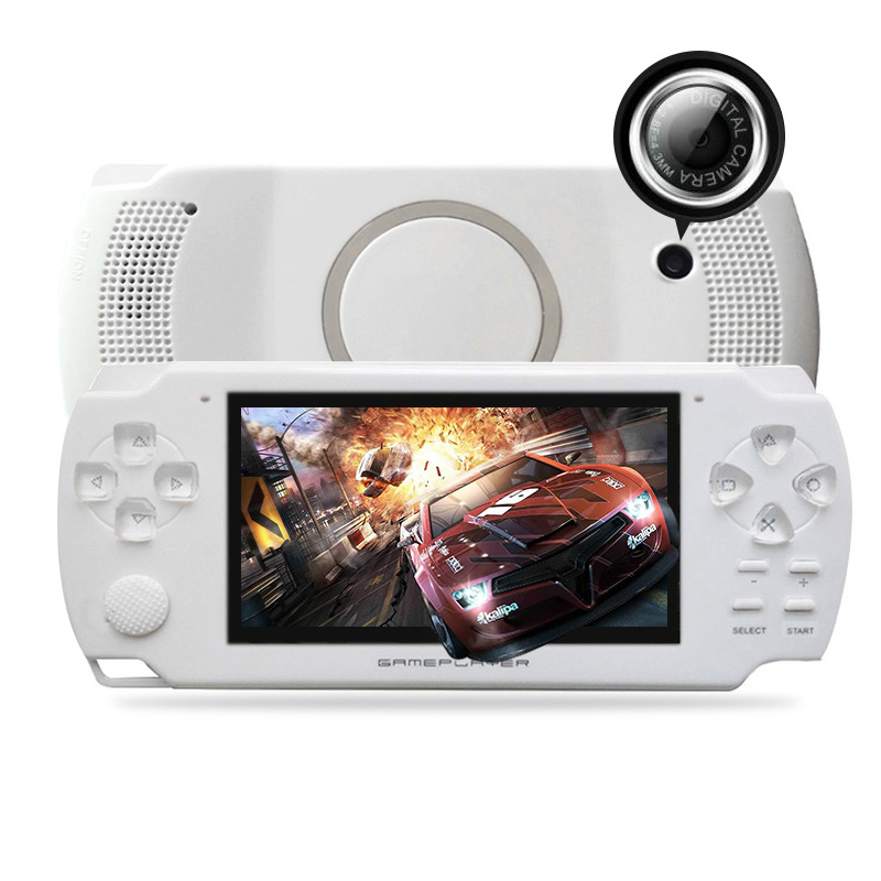 new handheld Game Console 4.3 inch screen mp4 player MP5 game player real 8GB support for psp game,camera,video,e-boo. 