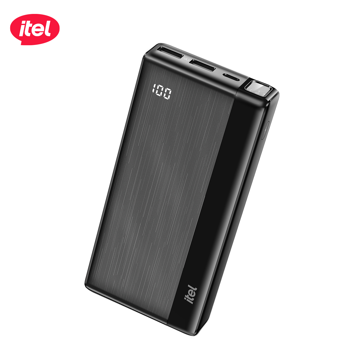 itel PowerPulse I 20000mAh 12W Fast Charging Power Bank-A1160