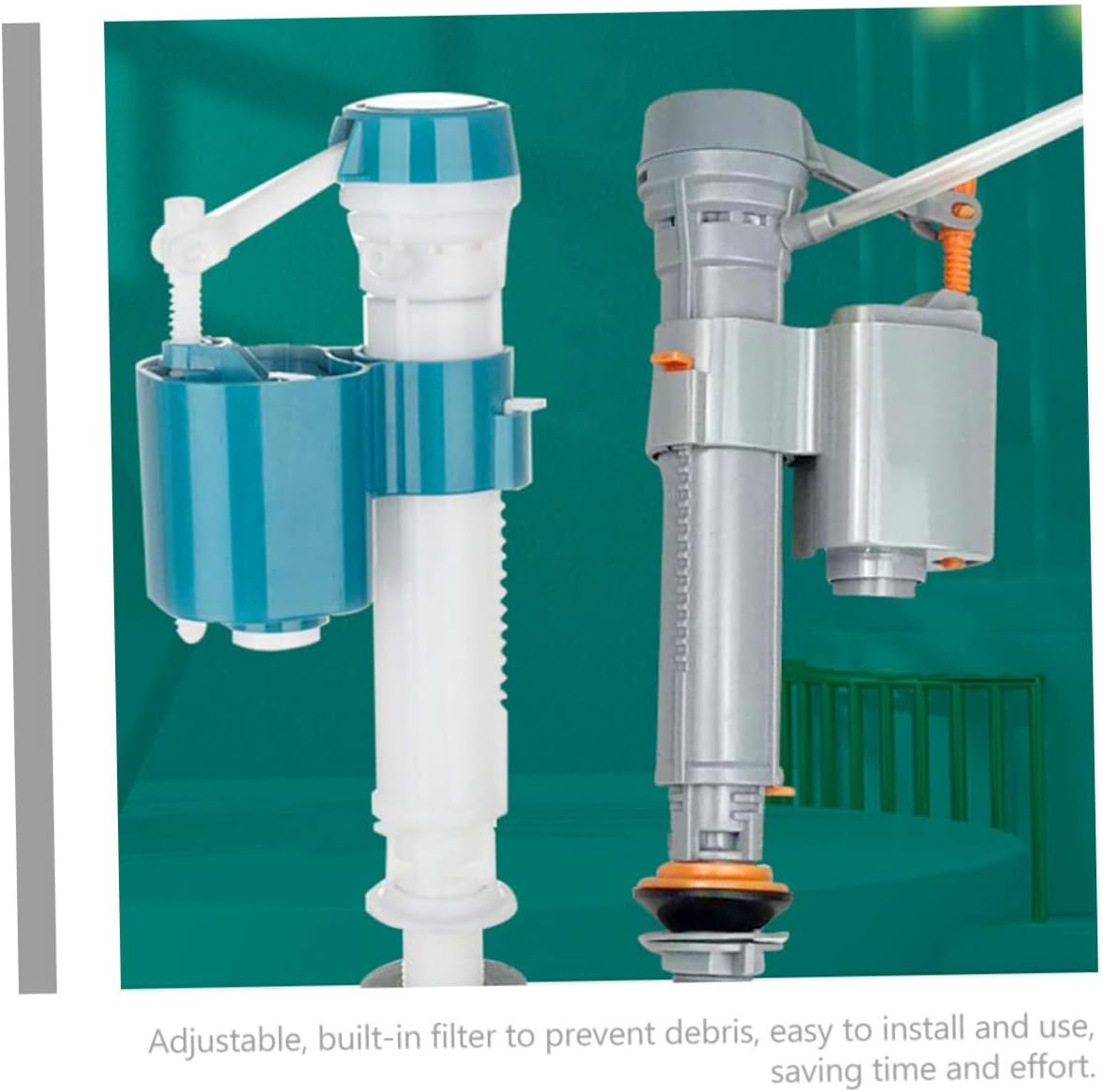 high quality plastic Flush tank Valve Cock, toilet push dual flash cistern-- China. 