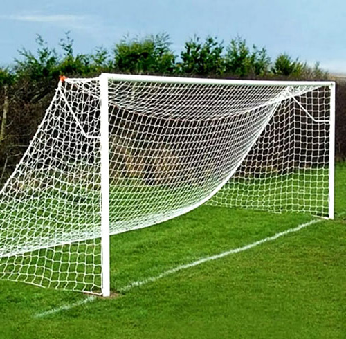 2 Pcs Football Soccer Goal Post Nets For Sports Training Match Replace Multi Size. 
