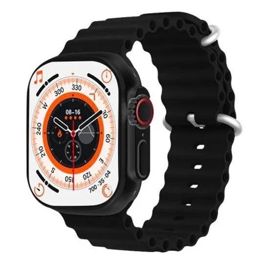 T900 Ultra 2 Full Touch Screen Smart Watch - Bluetooth Calls & Smart Features Heart Rate Monitor Large Display Upgraded VERSION