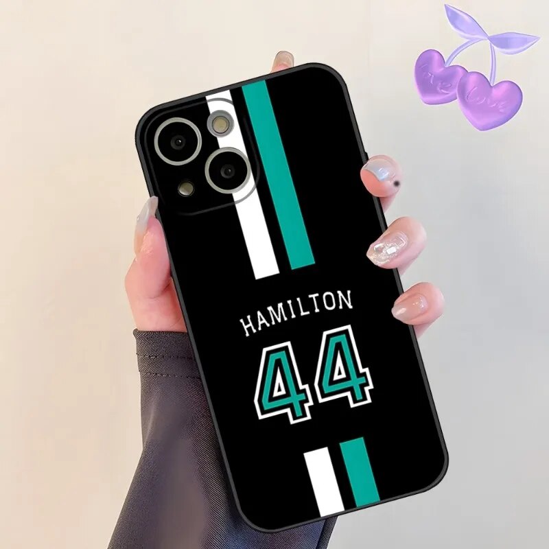 F1 Racing Lewis Hamilton 44 Phone Case For 14 Pro Max For Apple Iphone 13 14 12 Mini 11 Xr X Xs Pro Max 8 6s 7 6 Plus Back Cover. 