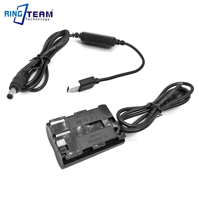 8.4V Cable + BP511 DR-400 DR400 DC Coupler Drive by DC 5V Power Bank for Canon Cameras EOS 10D 20D D0Da 30D 40D 5D 50D D30 D60. 