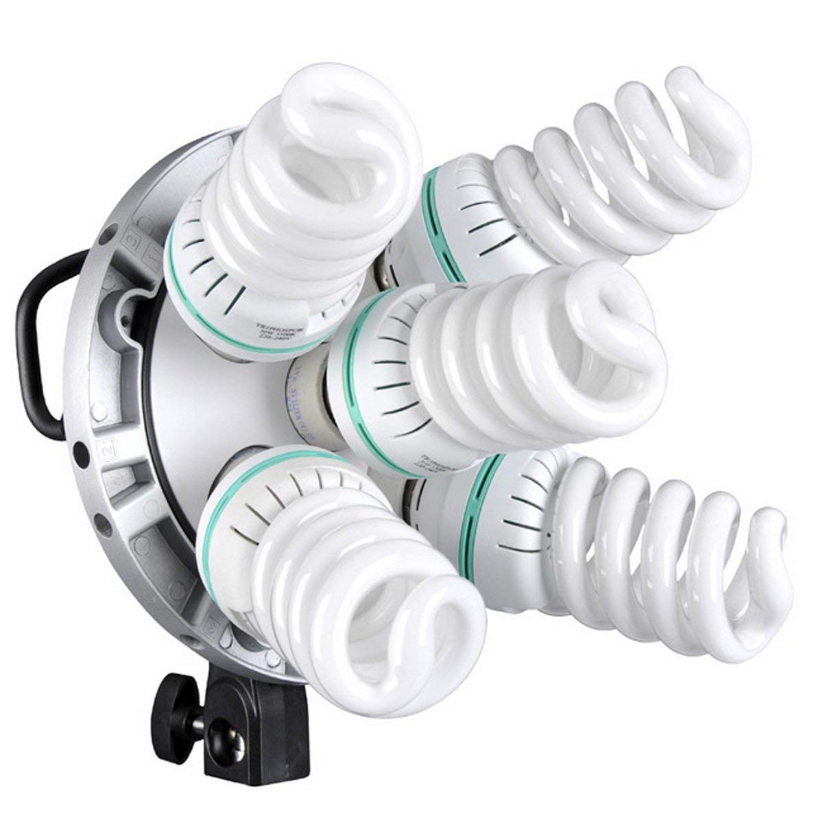 Godox TL-5  5in1 Bulb Head Multi-Holder Tricolor+Light Stand+softbox 60*60cm Camera Photography Lighting. 