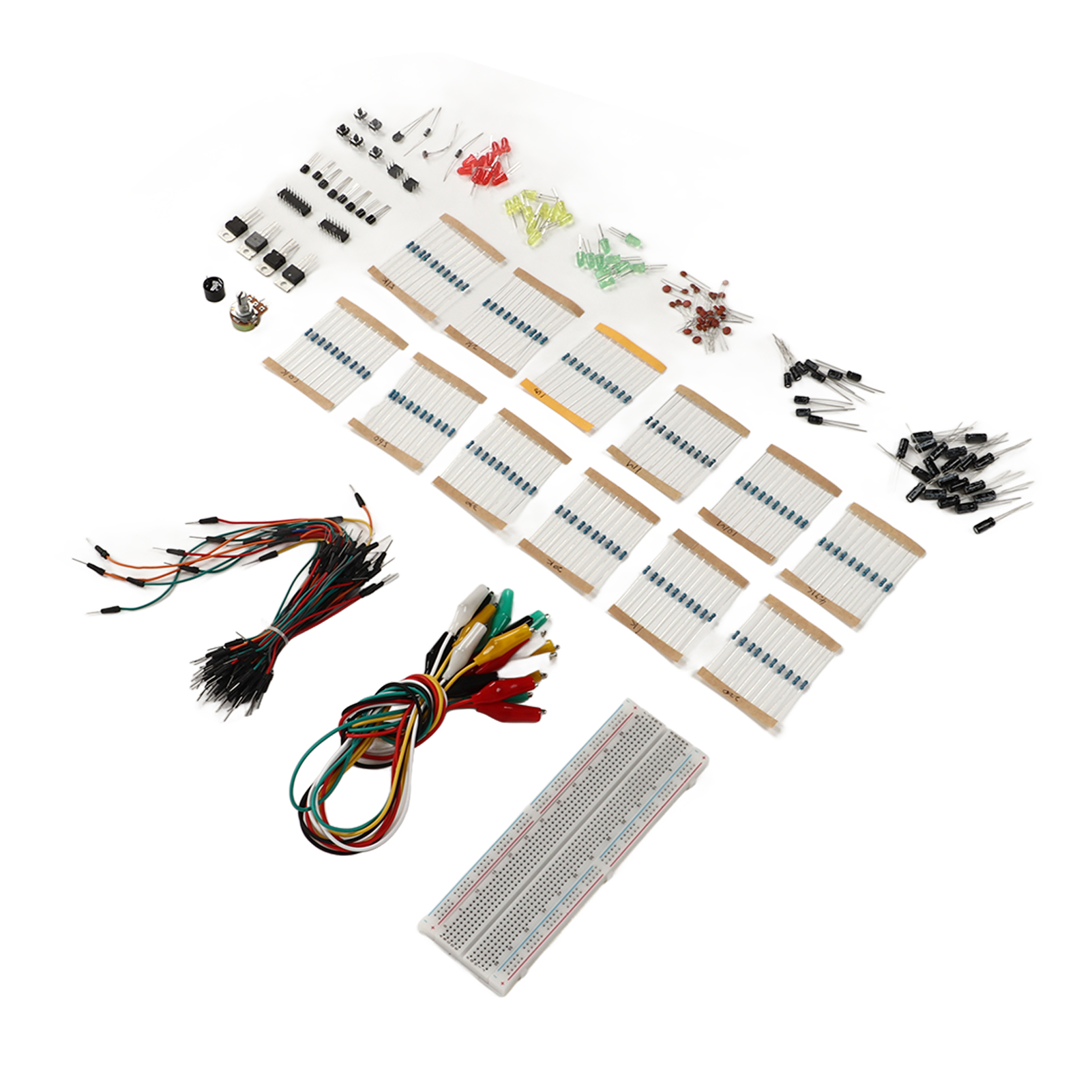Electronic Component Assortment Kit Electronic Component Kit Lightweight for DIY