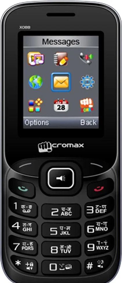 For micromax X088 & Back Side Mobile Casing / Cashing with Keypad  Set. 