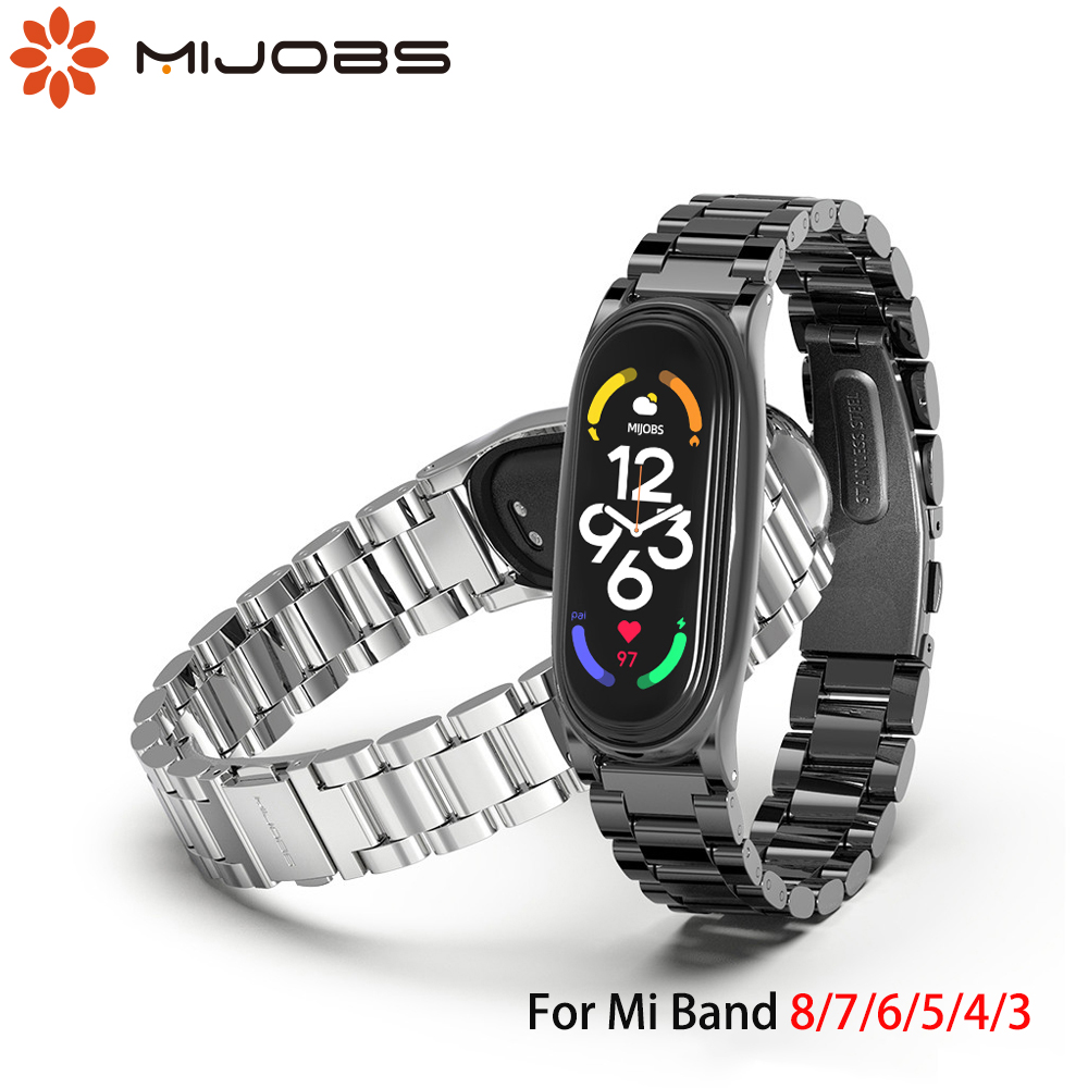 Metal Strap for Xiaomi Mi Band Stainless Bracelet on
