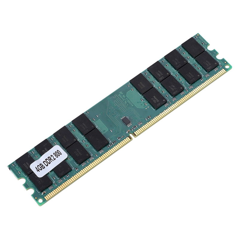 （NEW）4Gb 4G Ddr2 800Mhz Pc2-6400 Computer Memory Ram Pc Dimm 240-Pin Compatible Amd Platform for Amd Dedicated Desktop Memory. 