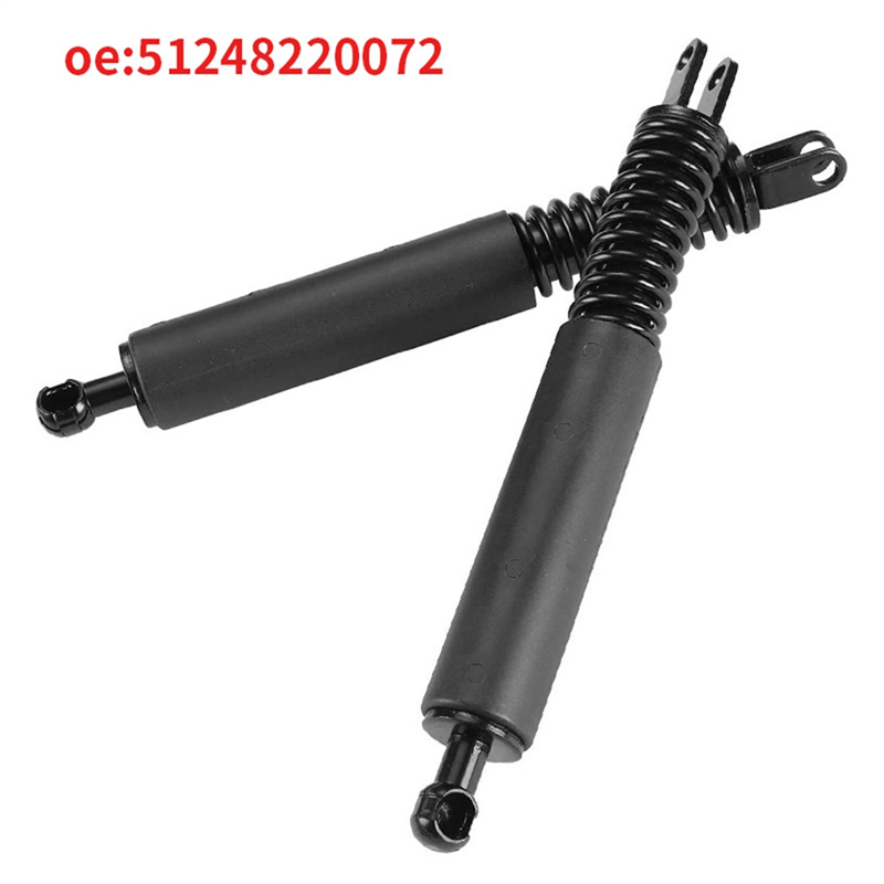 1 Pair Auto Stays Rear Lift Supports As Shown Metal for 5 Series E39 2001-2002 51248220072 Accessories