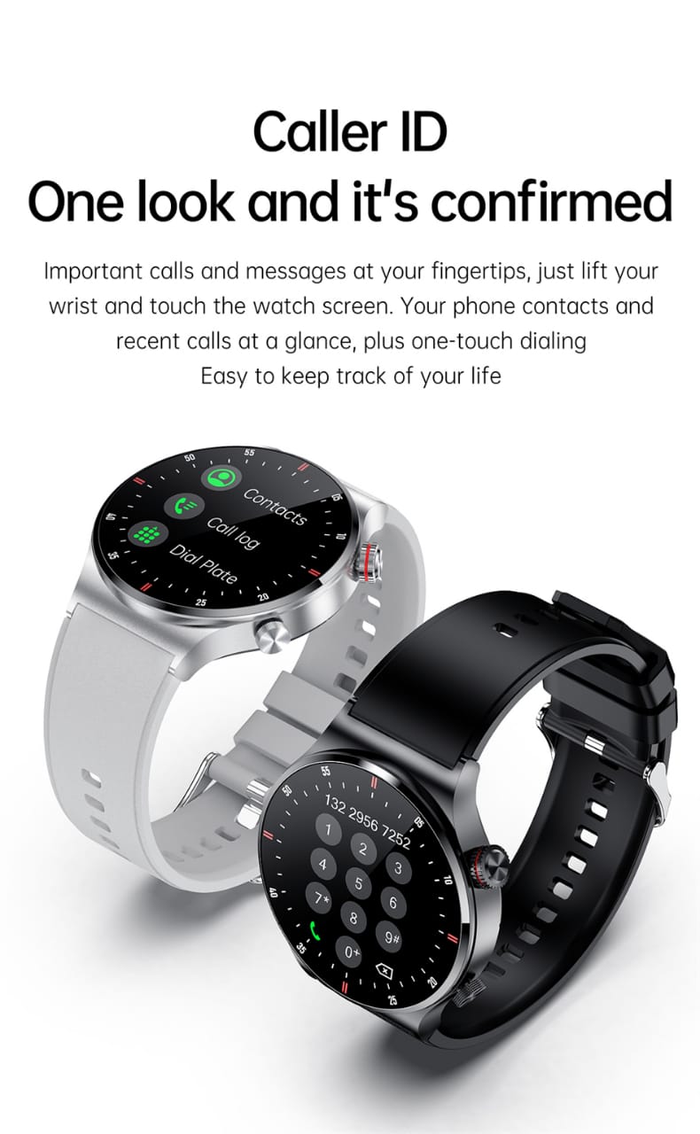LIGE BW0382 ECG+BP+NFC Made in Japan  Bluetooth call Smart watch Men Heart rate Blood pressure Full touch sports Fitness Watches Bluetooth Call for Android iOS smart watch with Steel and Silicon belt. 