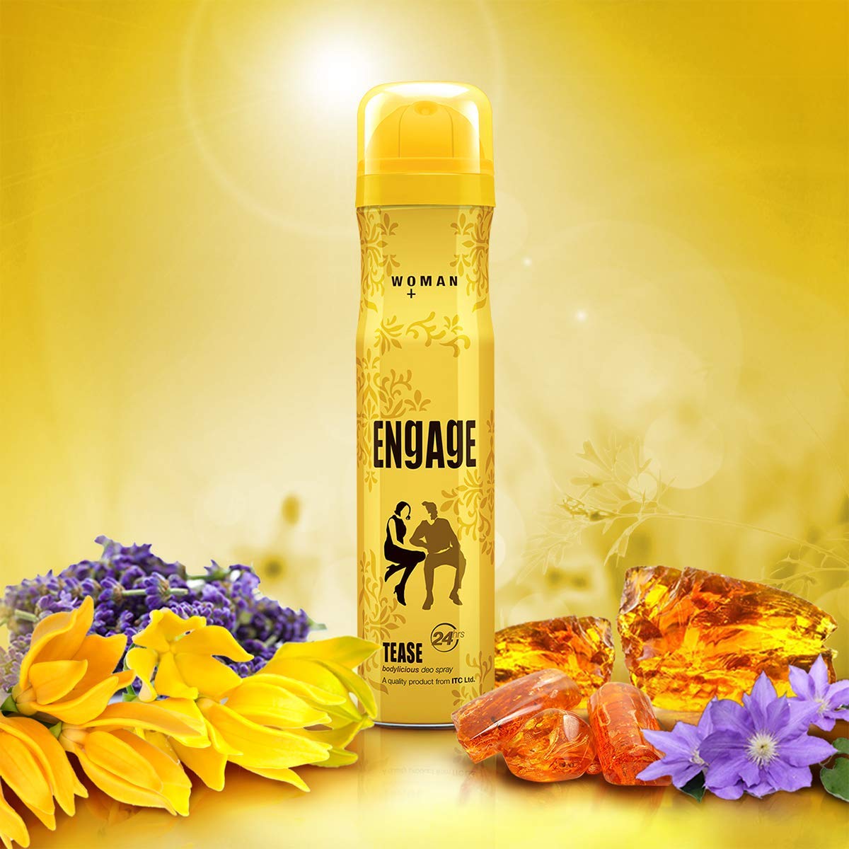 Engage Tease Deodorant For Women, Citrus and Floral, Skin Friendly, 150 ml  (Indian) - Online shopping in Bangladesh: Jashoremart.com
