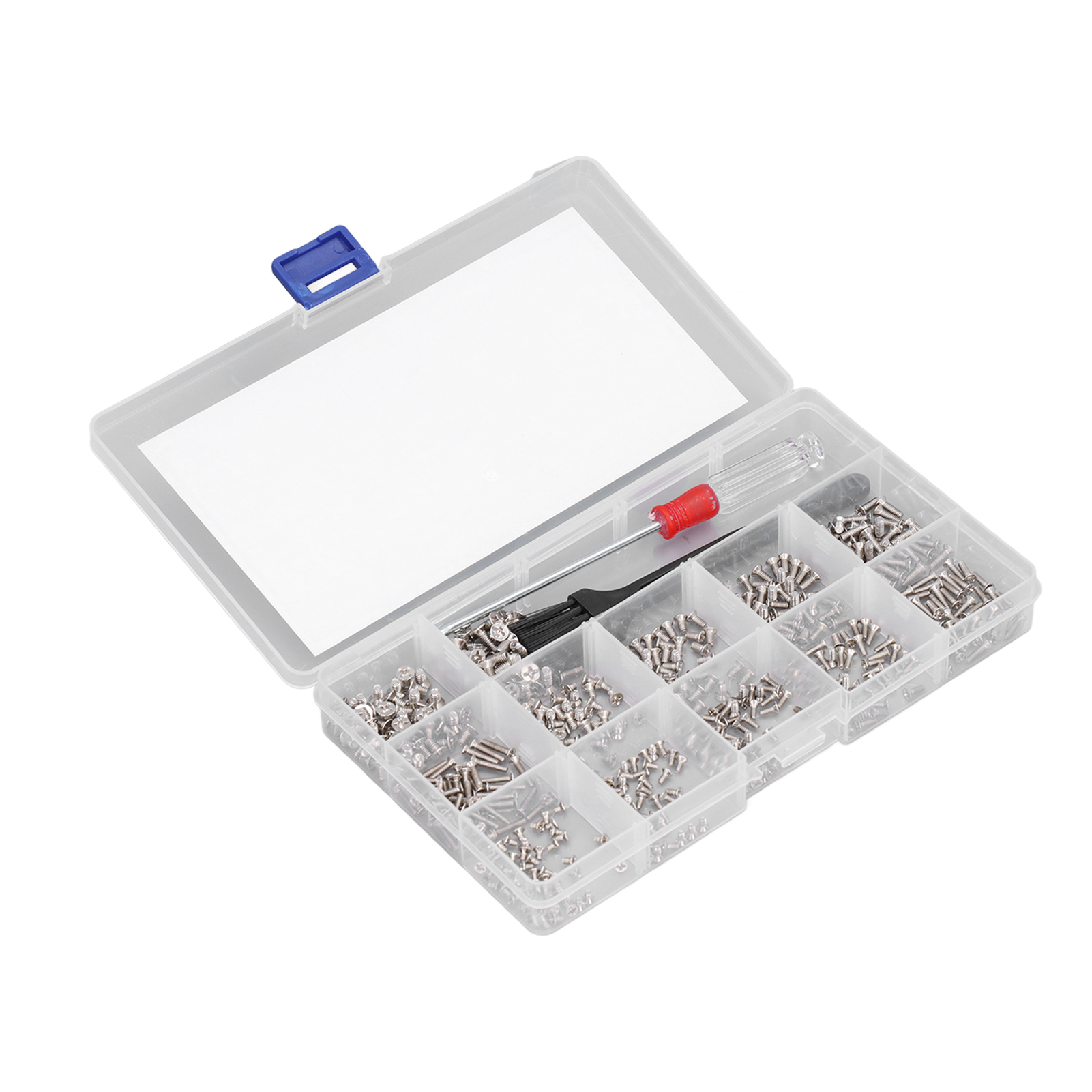 Computer Screws Set, Standard Metric Computer Screw Carbon Steel Non Deform M2 M2.5 M3 for Notebook for Serviceman. 