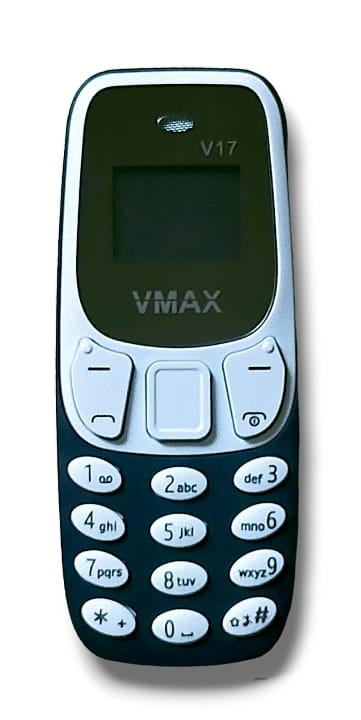 VMAX V17 Super Small Button Phone comparable for voice call. 