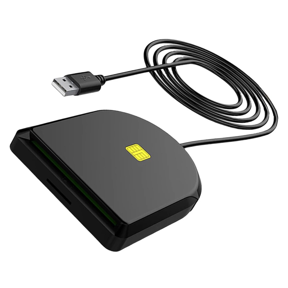 SIM SD TF Card Reader Portable Smart Card CAC USB2.0 Multifunctional Card Reader for OWA DKO GKO for Bank Post Office Chip Card. 