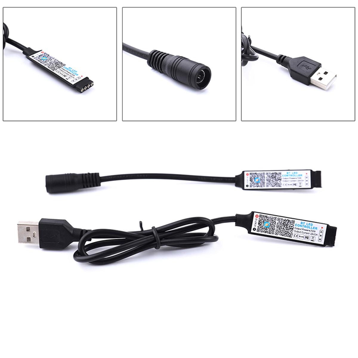 Mini RGB Bluetooth-compatible Controller Music LED Light Strip Controller Nicle