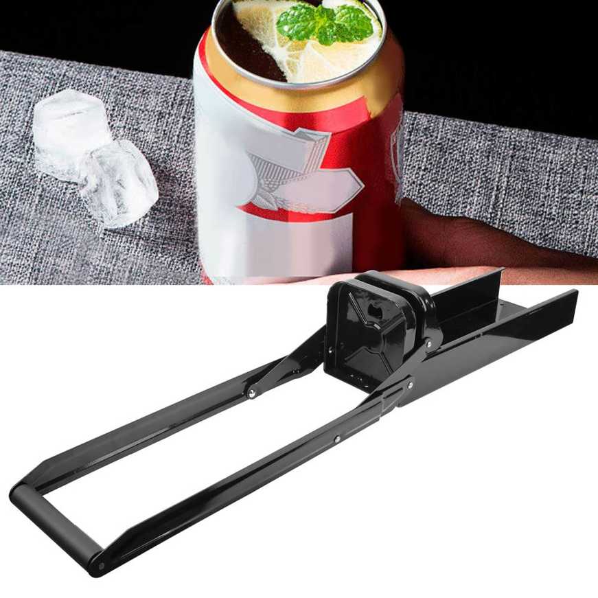 Can Crusher Hand Push Soda Crushing Heavy Duty Tool Wall Mounted Bottle Opener Recycling. 