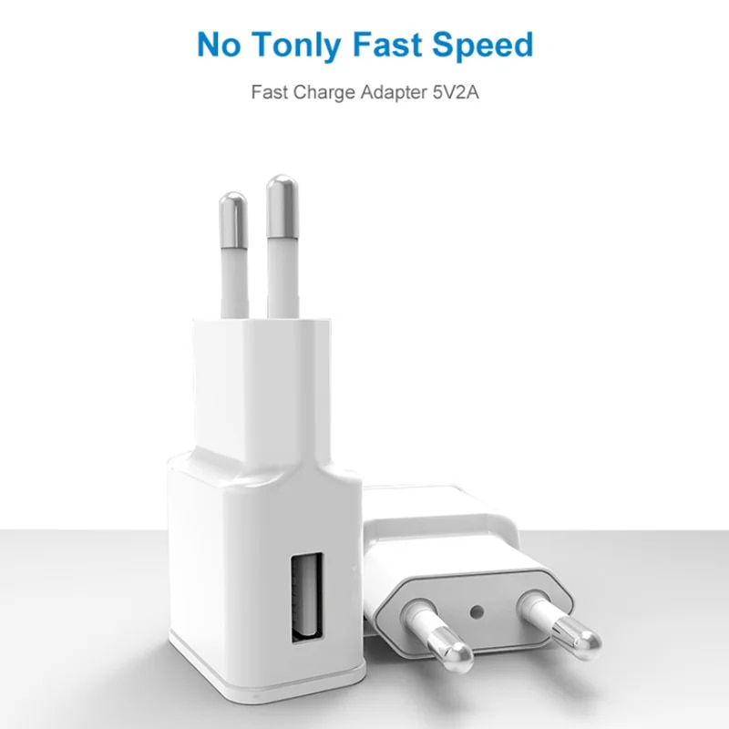 Mobile Phone Charger Adapter Micro USB Cable For OPPO A12 A15 A1K A5 A7 A8 A9 A37 F9 F11 Pro USB Charger Cable EU Wall Plug. 
