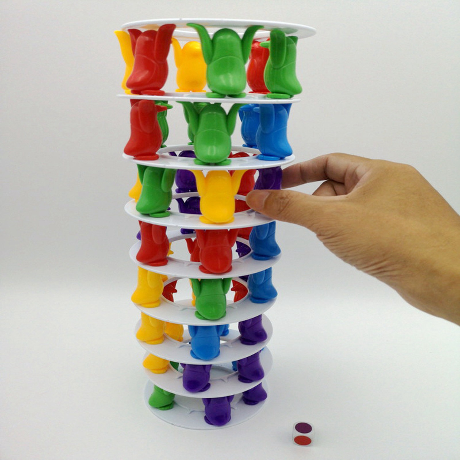 Penguin Balance Parent-Child Interactive Board Game Toys for Blocks. 