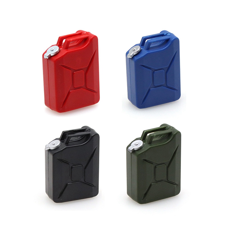 2Pcs Mini Simulation Fuel Tank Decoration Tools for Axial SCX10 90046 AXI03007 Traxxas TRX4 TAMIYA D90 RC Crawler. 