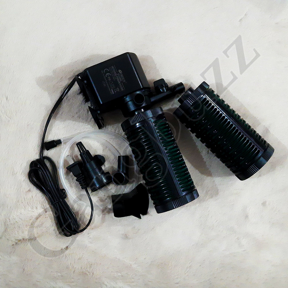 High-Powered Aquarium Internal Power Filter – Resun SP-2500L - Full Submersible Both Mechanical & Biological Filtration To Fresh & Salt Water Tank | Keep Your Aquarium Water Clean & Oxygenated |. 