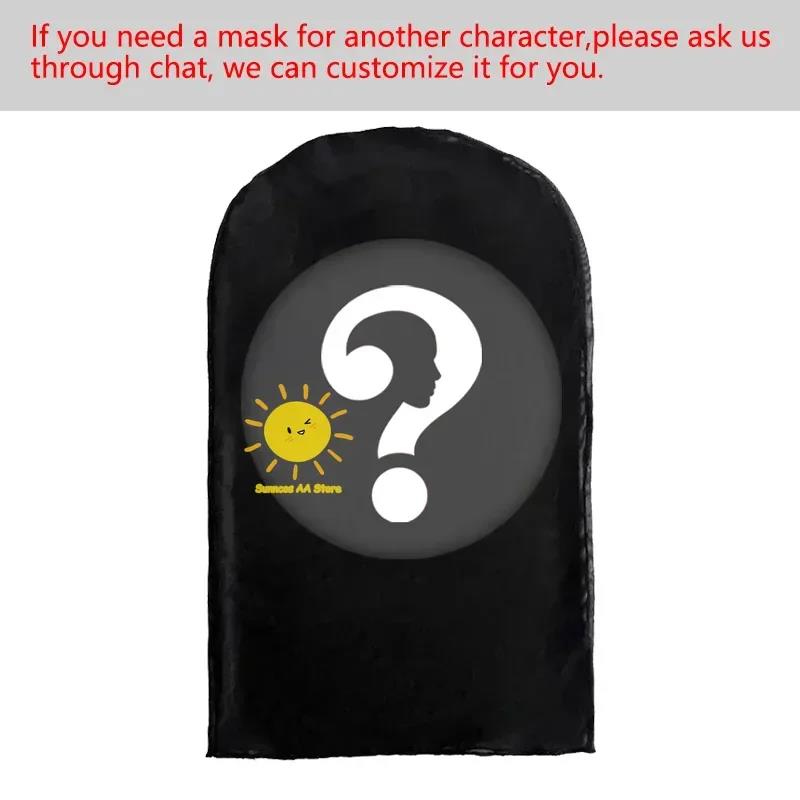 Relax New 3D Printed Kanye Mask Drake Elastic Mesh Full Face Mask for Unisex Cosplay Headwear Party Simulation Balaclava Hat Headgear. 
