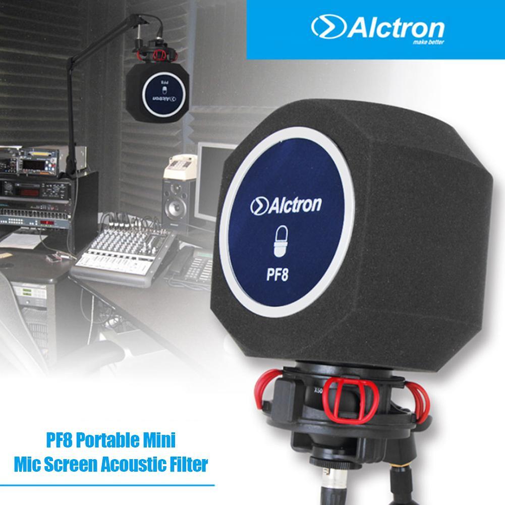 Alctron PF8 Studio Mic Screen Acoustic Filter Desktop Recording Wind Screen. 