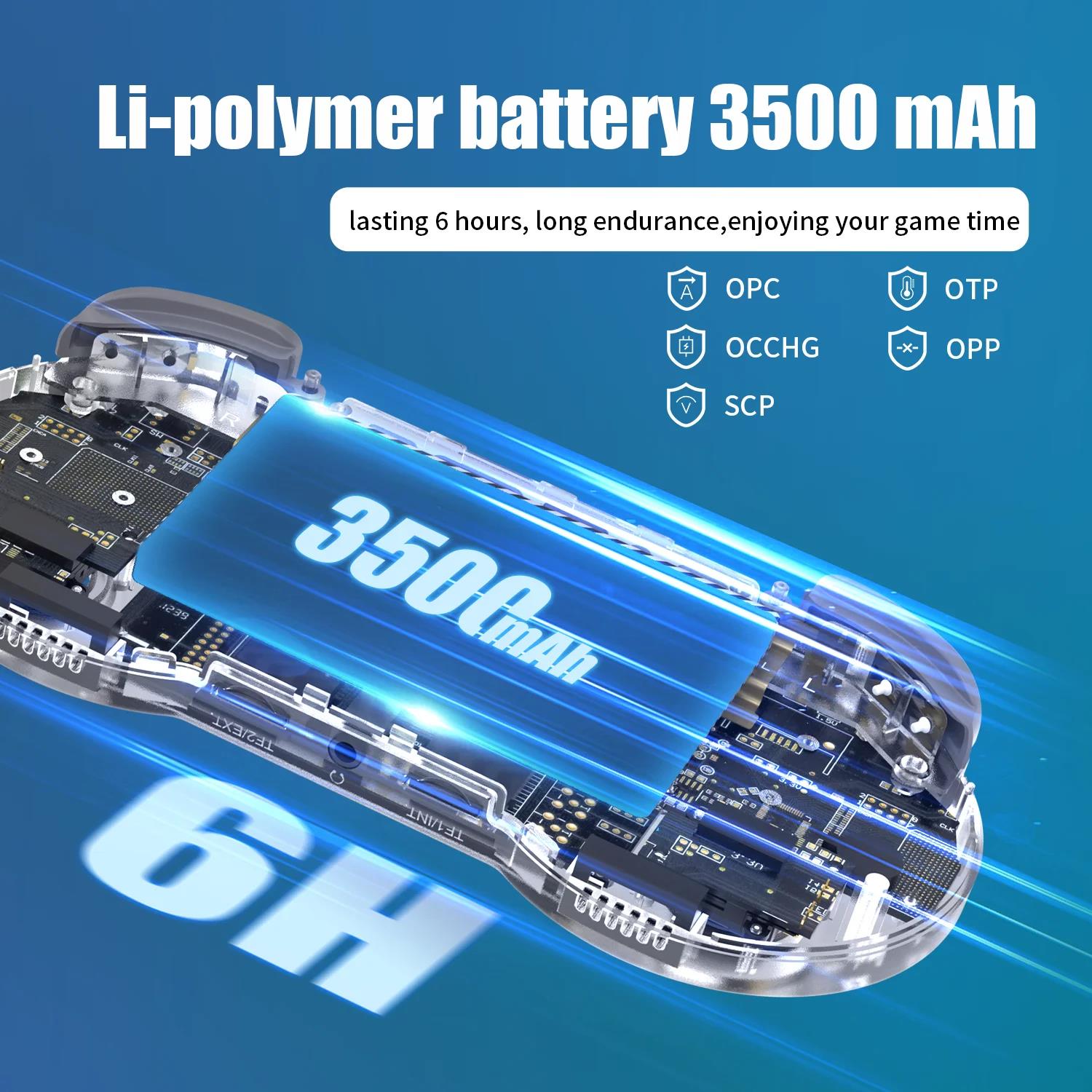AMPOWN Anbernic RG353PS Handheld Game Players 3.5'' IPS Retro Portable Video Game Console Linux System Games PS Vita Console PSP. 