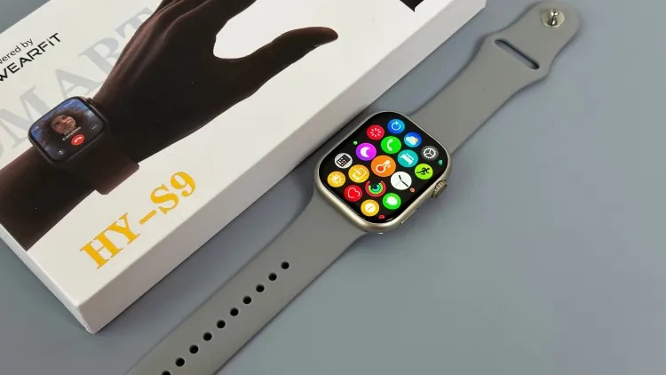 HY-S9 Smart Watch | Health Monitoring Bluetooth Calling Built-in Speaker. 