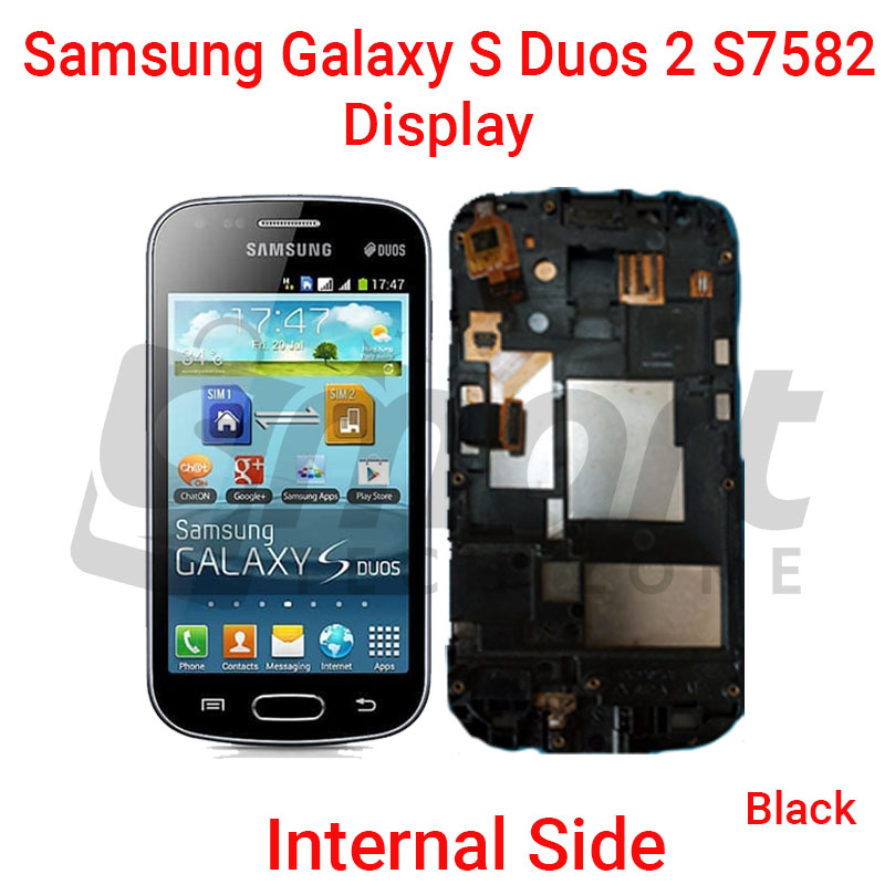 LCD Screen Display With Frame for Samsung Galaxy S Duos S7562/ S Duos 2 S7582 Collected from Used Phone. 