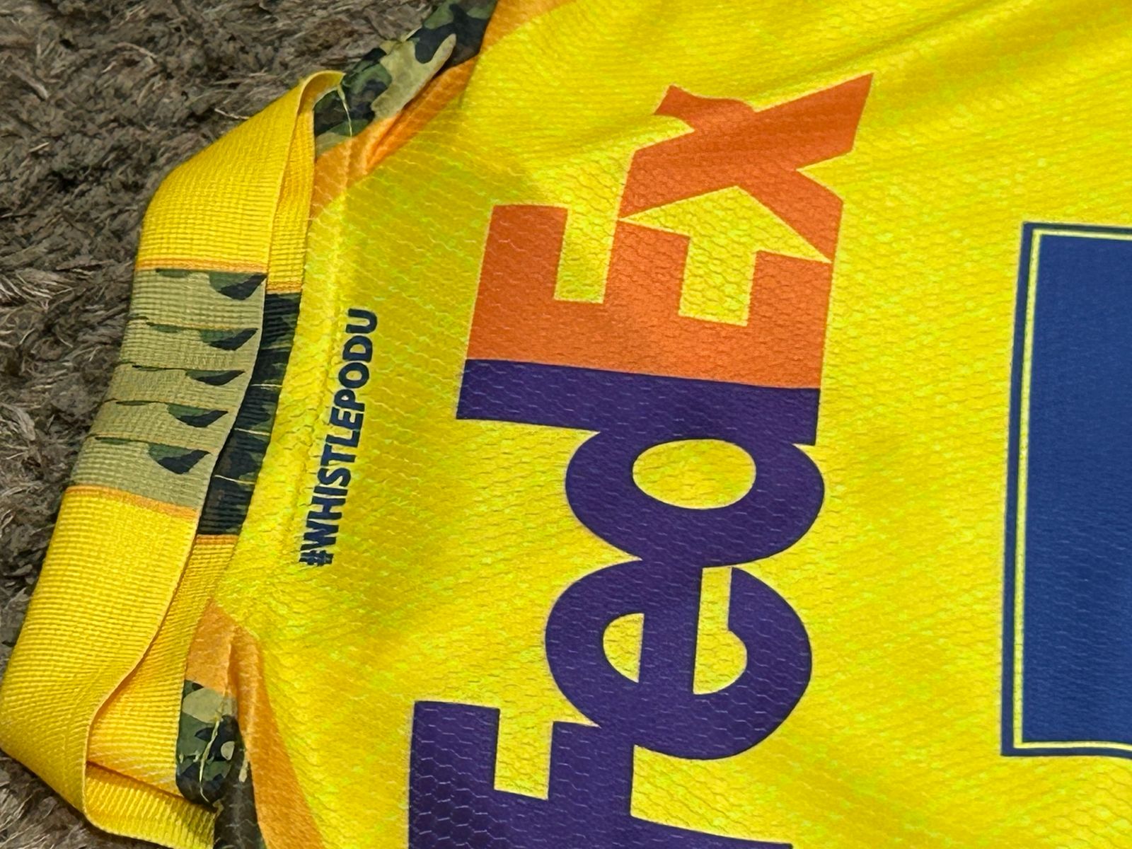 CSK Chennai Super Kings Jersey 2025 With Dhoni 7 Fonts Premium Quality Short Sleeves Honeycomb Fabric. 