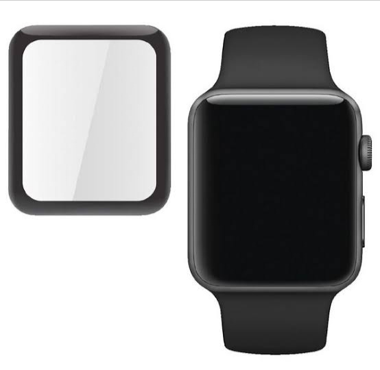 Tempered Glass for Apple Watch 44mm Series 6 / Series 5 / Series 4 / SE T500 T500 Pro Screen Protector for iWatch 3d Edge to Edge. 