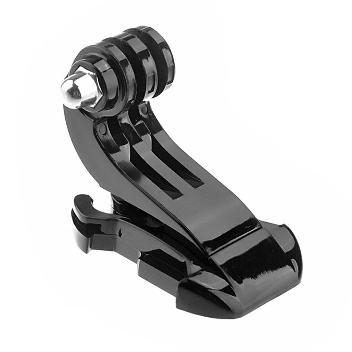 Action Camera Black  J Hook Buckle Helmet Base Mount: Secure Attachment for Adventure Footage