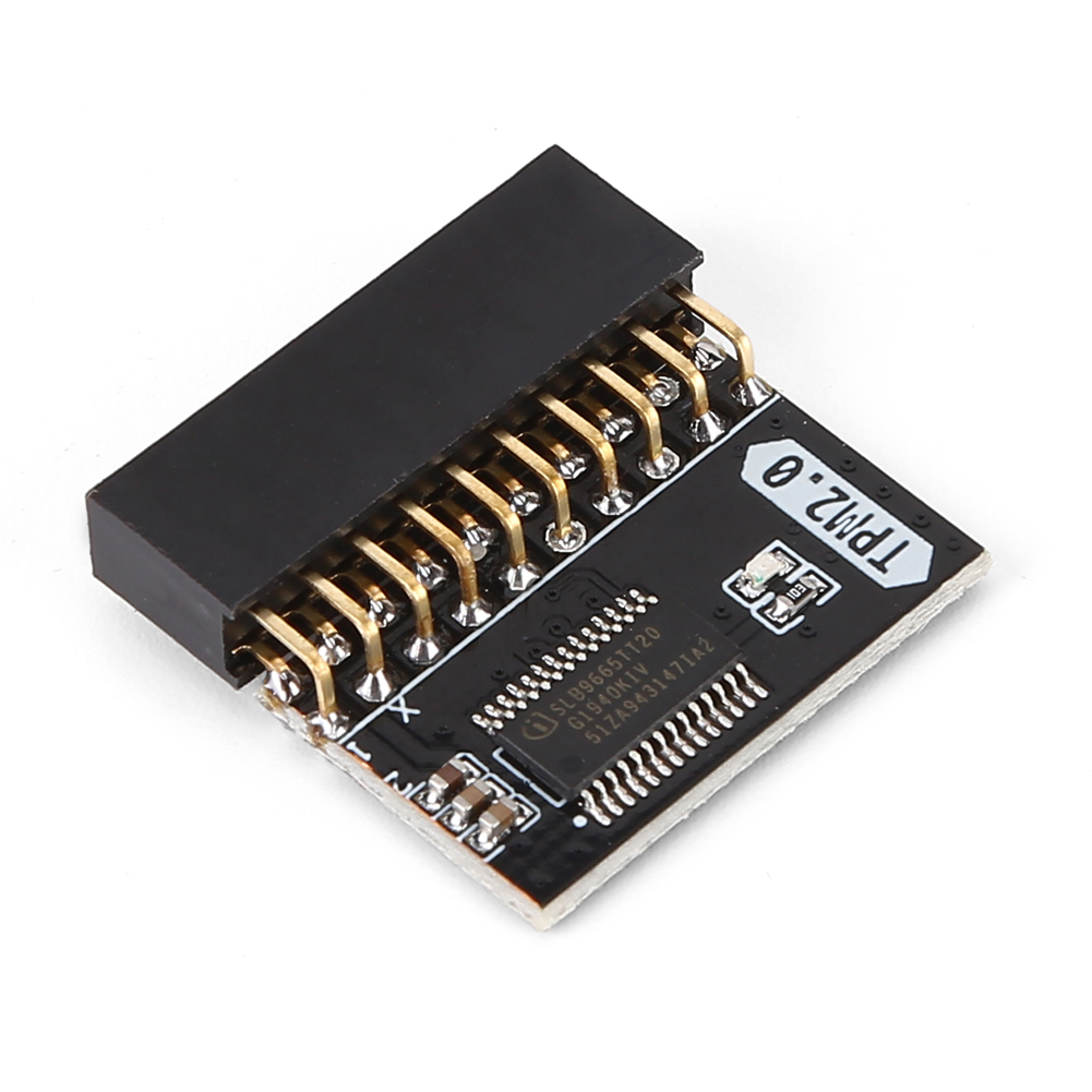 TPM 2.0 Encrypted Security Module Board LPC 14/18/20 Pin Mainboard Card TPM2.0 Module for ASUS Gigabyte Motherboard Windows 11. 