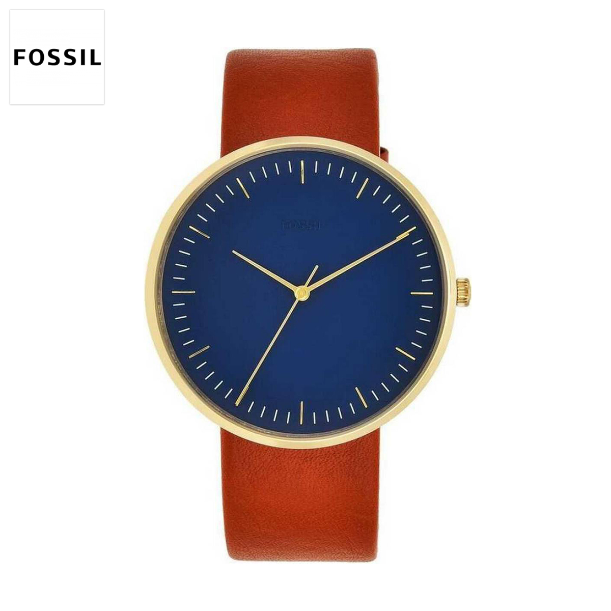 Fossil - The Minimalist 3H Analog Blue Dial Men'S Watch - Fs5473