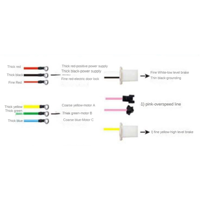 1 PCS 48V 60V 64V 1200W Brushless Speed Motor Controller Replacement Accessories for Electric Bicycle E-Bike & Scooter. 