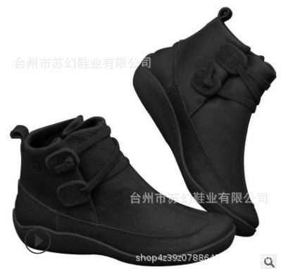 Foreign trade women's shoes 2021 British style cargo shoes martin boots ladies plus size booties women's fashion casual shoes women's boots