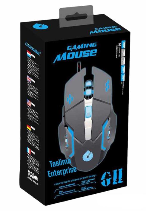 T9/G11/N3/C25 Dpi Adjustable Led Gaming Mouse - Customize Your Gaming Experience. 