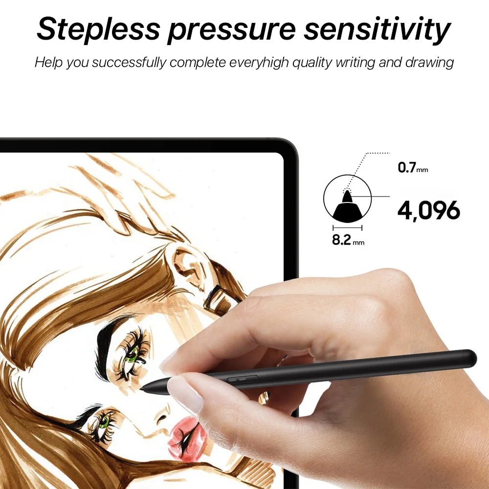 S Pen for Samsung Galaxy Tab S6 Lite S7 FE S8 Plus S9 Ultra Stylus for Samsung Pen with Pressure Sensing Eraser Touch Pen Pencil. 