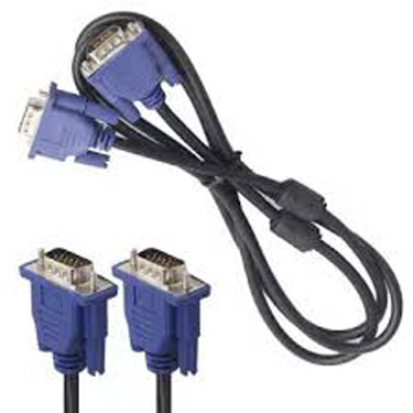 High Quaility Desktop Laptop PC VGA Cable Lcd Led TV Monitor Projector - 1.5m. 