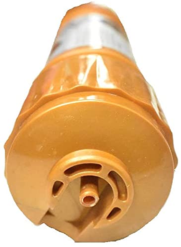 Active Copper Filter Cartridge for All Types of RO UV Water Purifier System 12 Inch (Brown) With 2pcs Push Elbow.. 