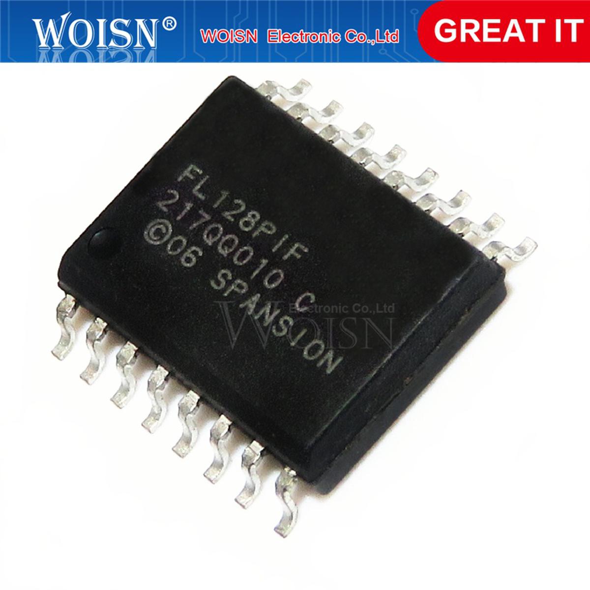 1 pcs/lot S25FL128SAGMFI000 S25FL128SAIF00 FL128SAIF00 S25FL128PIF FL128PIF FL128 SOP16 In Stock