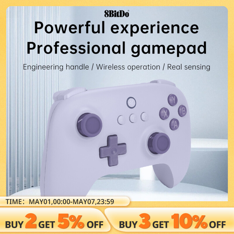 8Bitdo Ultimate C 2.4g Wireless Controller for Raspberry Pi Windows 10 11 ,PC Raspberry Pi, Android Steam Deck