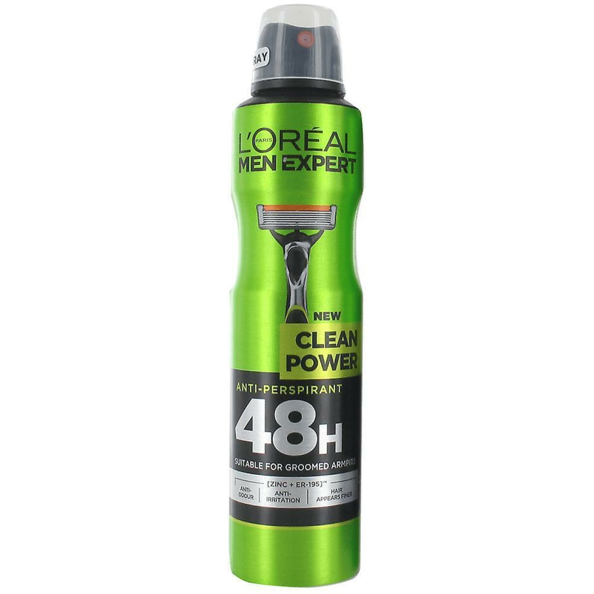 L'Oreal Men Expert Deodorant Spray Clean Power 250Ml