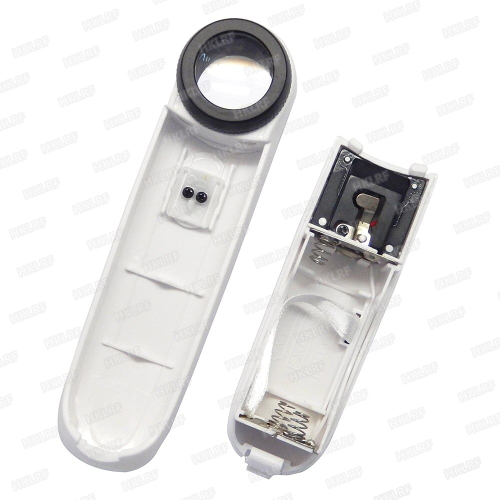 【happy one】Magnifying Glass 40X Handheld Magnifier Loupe Lens 21mm MG6B-1B Microscope Lapop Magnifying Tools. 