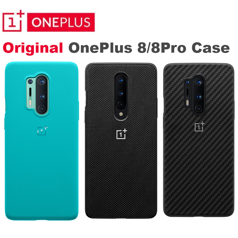 OnePlus 8/8 Pro Bumper Case Karbon Sandstone Clear nylon black Cover Box for one plus 8 8pro mobile phone