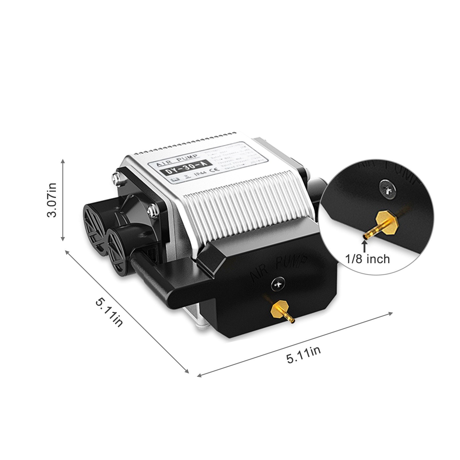 High air volume and low noise air pump for RAY5 laser engraving machine - 10. 