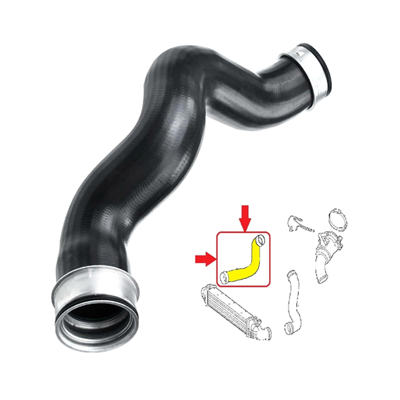 A2115282682 2115282682 Intercooler Pipe Turbo Hose for 320 350 E Class E280 E300 E320 Replacement Spare Parts. 