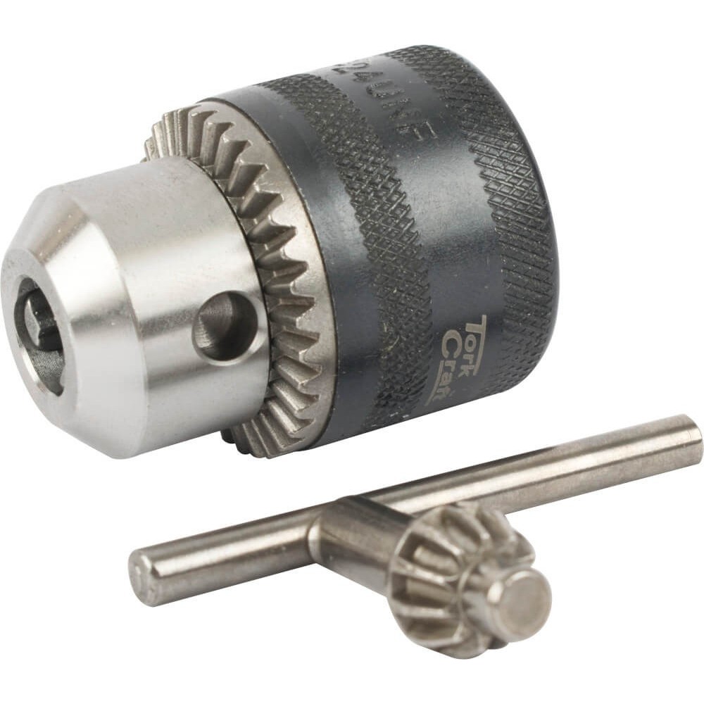 Drill Chuck & Key 13mm 1/2 1.5-13mm keyed drill chuck PLAIN MOUNT DRILL CHUCK ADAPTER same as picture. 