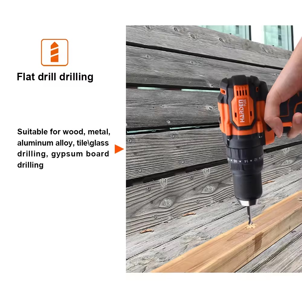 HARDEN 20V Brushless Motor Cordless Drill Machine, impact wrench, Cordless Screwdriver Top quality High Quality Model: 758228. 